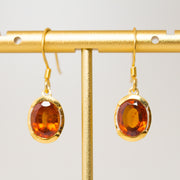 Alondra Garnet Earrings