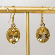 Elise Citrine Earrings