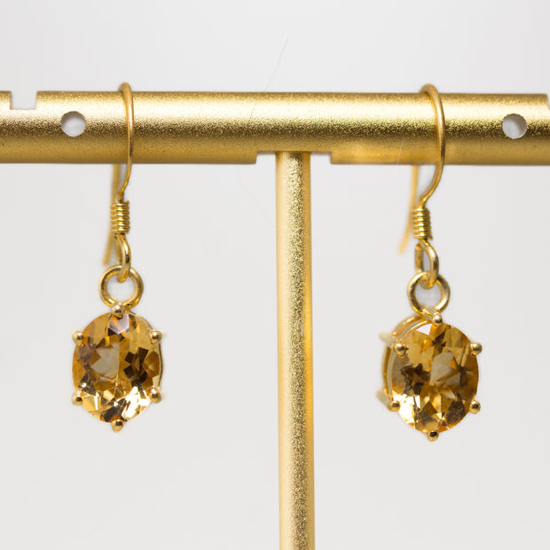 Kathleen Citrine Earrings