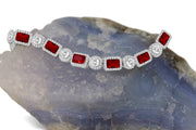 Leah Lab Ruby Bracelet