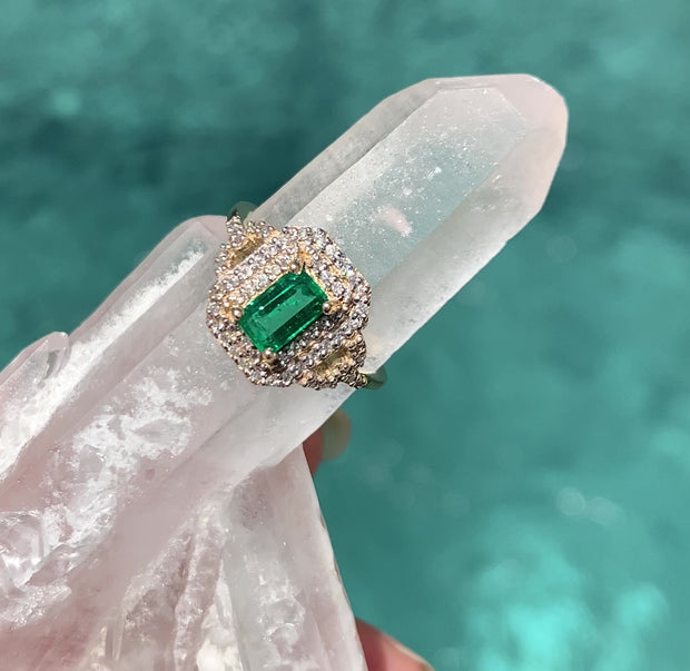 Gigi  Emerald Ring