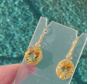 Elise Citrine Earrings